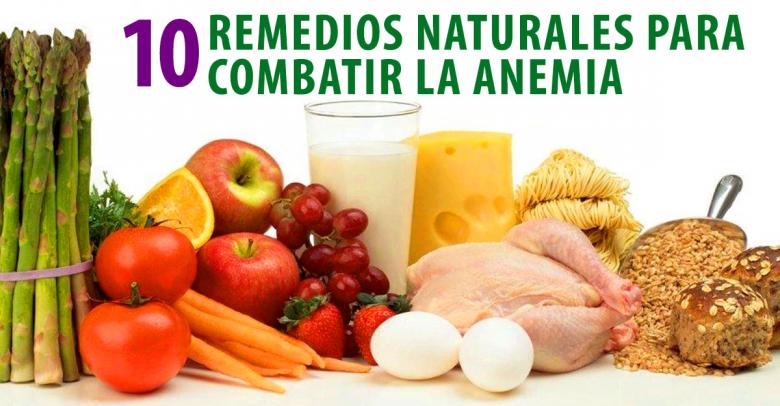10 remedios naturales para combatir la anemia