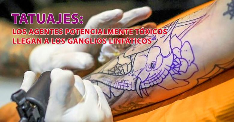 La tinta de los tatuajes ‘viaja’ por todo el organismo