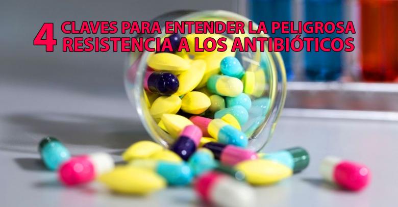 4 Claves para entender la resistencia a los antibióticos