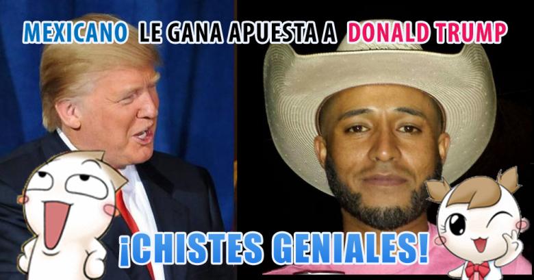Mexicano le gana apuesta a Donald Trump y lo deja como un tonto