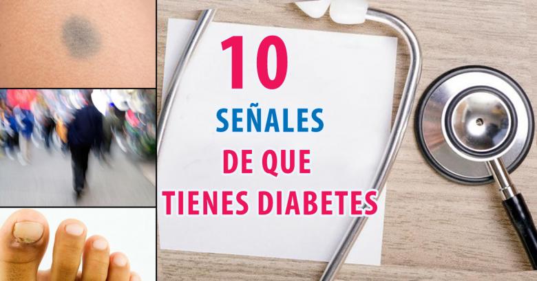 10 señales de que tienes diabetes