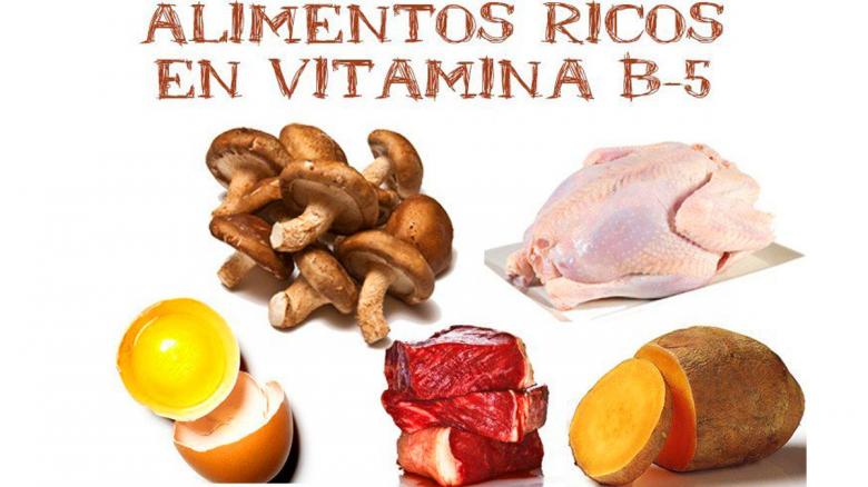 Hablemos de vitaminas: Vitamina B5